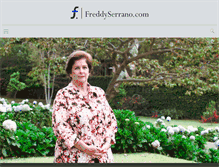 Tablet Screenshot of freddyserrano.com